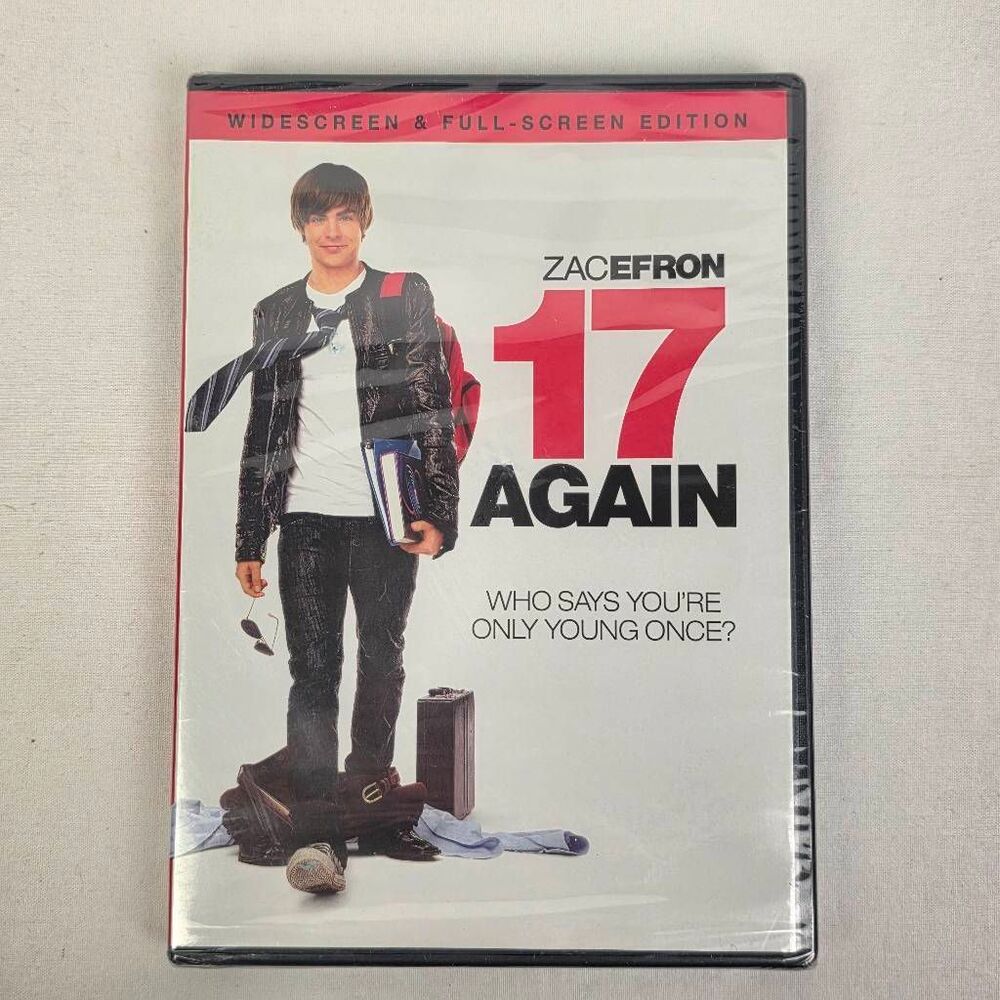 17 Again DVD Zac Efron New Sealed Warner Bros